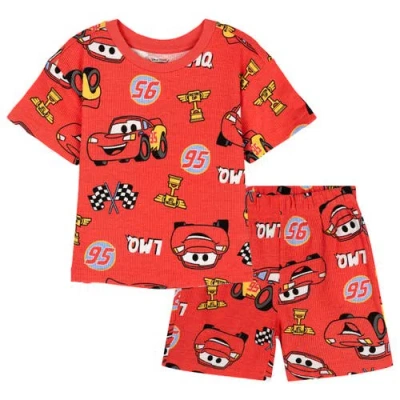 Disney Kids'  Pixar 2-piece T-shirt And Shorts Set In Red