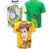 Disney Pixar 3-pack T-shirts In Multi
