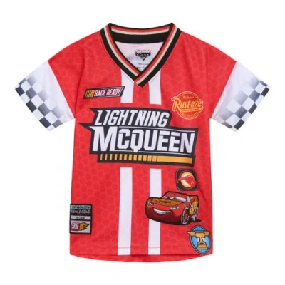Disney Kids'  Pixar Athletic T-shirt In Red