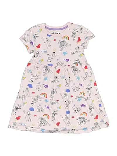 Pre-owned Disney Pixar Kids' Dress In Ivory