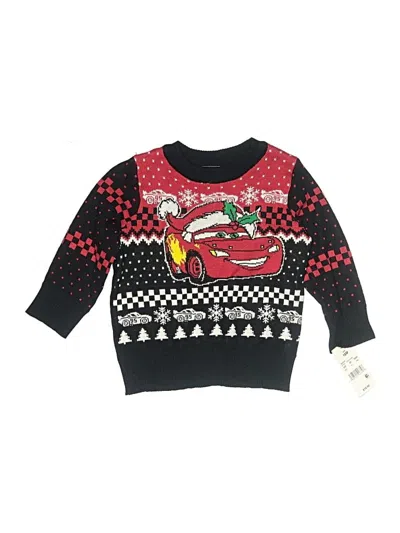 Pre-owned Disney Pixar Kids' Pullover Sweater In Black