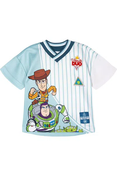 Disney Kids'  Pixar Short Sleeve Soccer Jersey In Multi