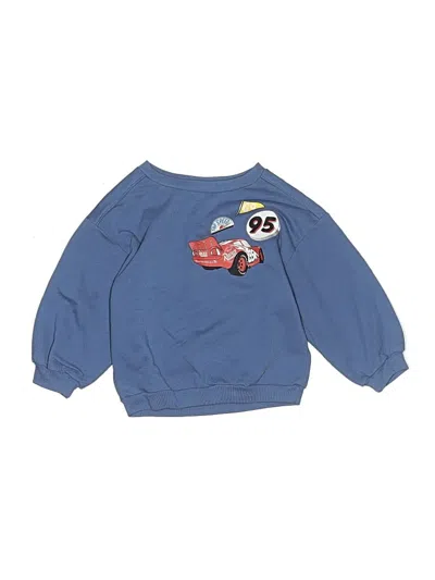 Pre-owned Disney Pixar Kids' Sweatshirt In Blue