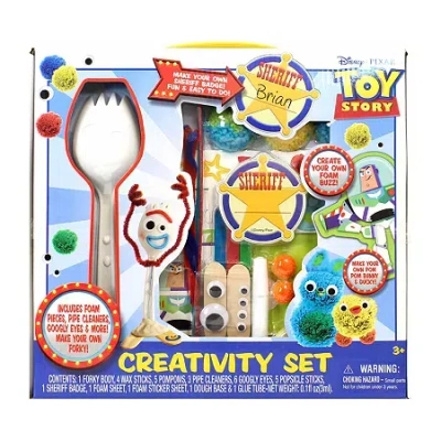 Disney Pixar Toy Story 4 Creativity Play Set In Transparent