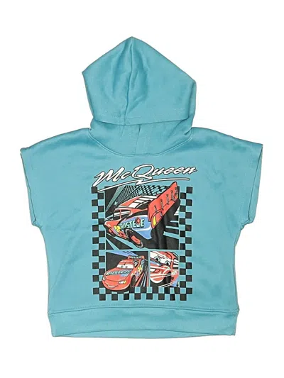 Pre-owned Disney Pixar Kids' Zip Up Hoodie In Blue