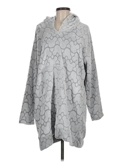 Pre-owned Disney Poncho In Silver