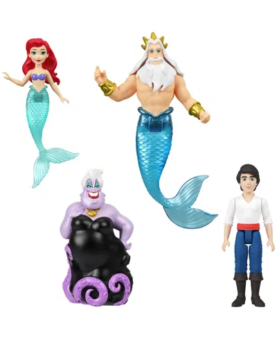 Disney Princess Ariel Character Set In Multi
