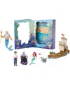 Disney Princess Ariel Mermaid Storybook Set In Blue