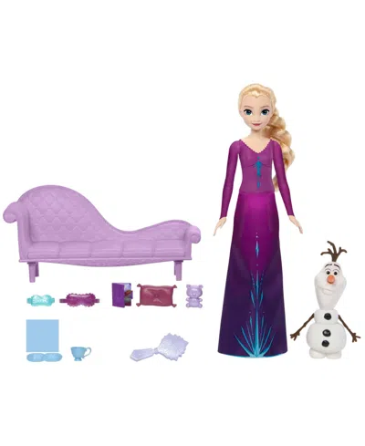 Disney Princess Kids' Disney Frozen Snow Dreams Elsa Doll, Olaf And Accessories In Multi-color
