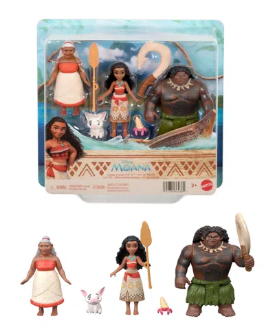 Disney Princess Disney Moana 7-piece Character Set In Transparent