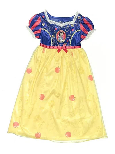 Pre-owned Disney Princess Kids' Dress In Yellow