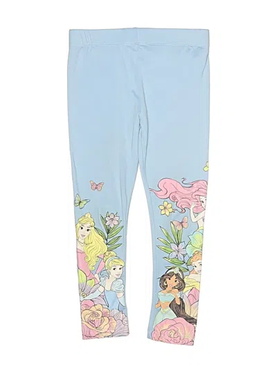 Pre-owned Disney Princess Kids' Leggings In Blue