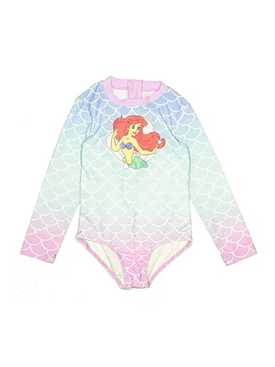 Pre-owned Disney Princess Kids' One Piece Swimsuit In Pink