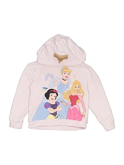 Pre-owned Disney Princess Kids' Pullover Hoodie In Pink