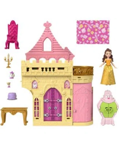 Disney Princess Kids' Stacking Castle Doll House With Doll Collection In Multi-color