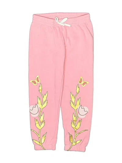 Pre-owned Disney Princess Kids' Sweatpants In Pink