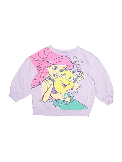 Pre-owned Disney Princess Kids' Sweatshirt In Pink