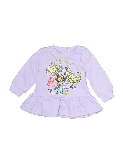 Pre-owned Disney Princess Babies' Sweatshirt In Purple