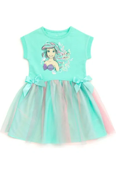 Disney Kids'  Princess Tutu Dress In Ariel Aqua