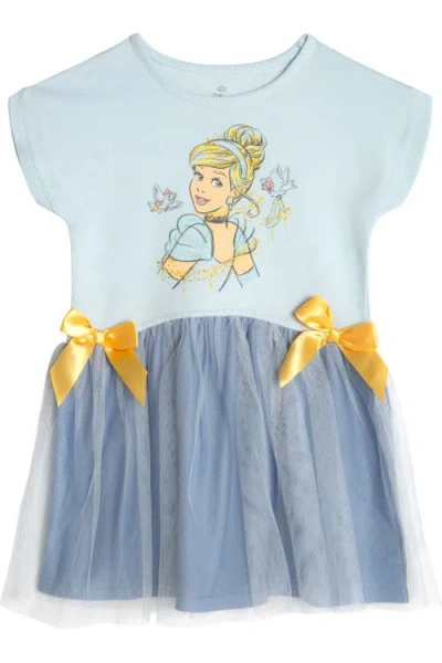Disney Kids'  Princess Tutu Dress In Cinderella Blue