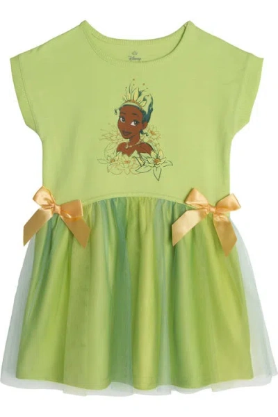 Disney Kids'  Princess Tutu Dress In Tiana Green