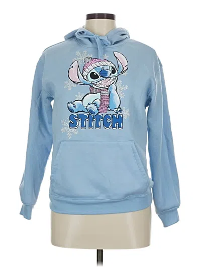 Pre-owned Disney Pullover Hoodie In Blue