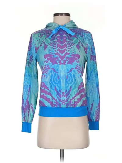 Pre-owned Disney Pullover Hoodie In Blue