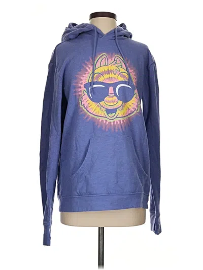 Pre-owned Disney Pullover Hoodie In Blue