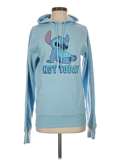Pre-owned Disney Pullover Hoodie In Blue