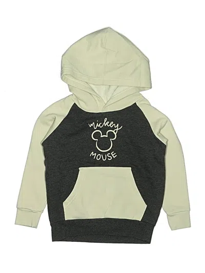 Pre-owned Disney Kids' Pullover Hoodie In Gray