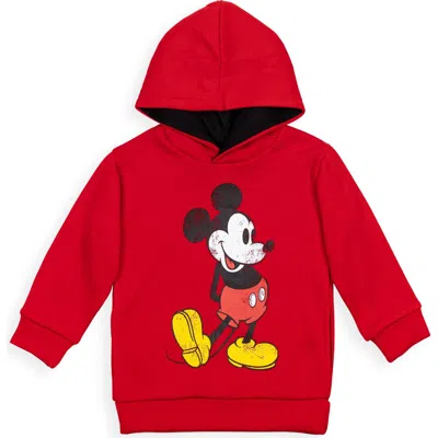 Disney Kids'  Pullover Hoodie In Red
