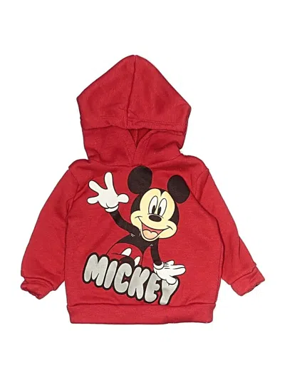 Pre-owned Disney Babies' Pullover Hoodie In Red