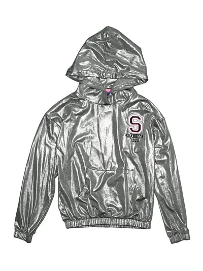 Pre-owned Disney Kids' Pullover Hoodie In Silver