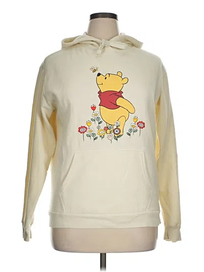 Pre-owned Disney Pullover Hoodie In Yellow