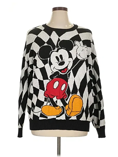 Pre-owned Disney Pullover Sweater In Black