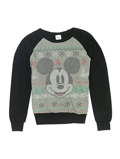 Pre-owned Disney Kids' Pullover Sweater In Black