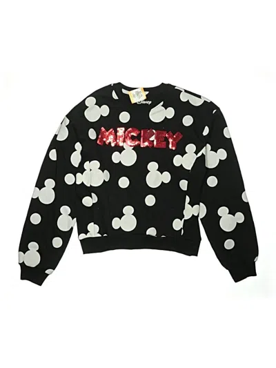 Pre-owned Disney Kids' Pullover Sweater In Black