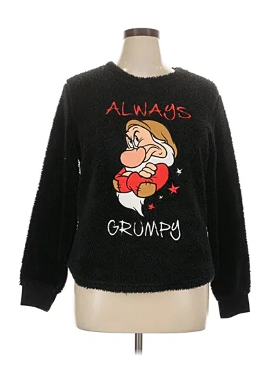 Pre-owned Disney Pullover Sweater In Black