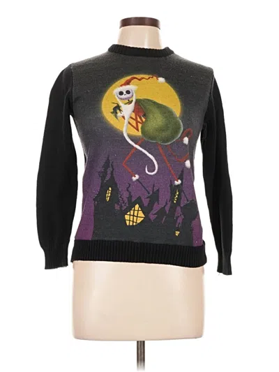 Pre-owned Disney Pullover Sweater In Black