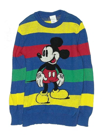 Pre-owned Disney Kids' Pullover Sweater In Blue