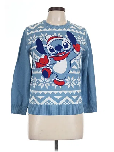 Pre-owned Disney Pullover Sweater In Blue