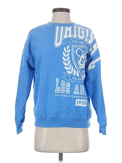 Pre-owned Disney Pullover Sweater In Blue