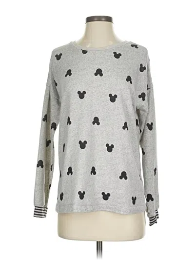 Pre-owned Disney Pullover Sweater In Gray