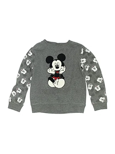 Pre-owned Disney Kids' Pullover Sweater In Gray