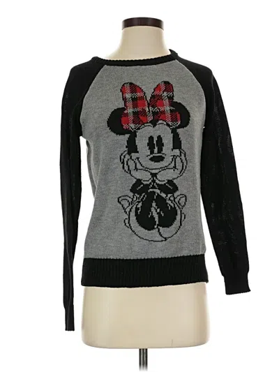 Pre-owned Disney Pullover Sweater In Gray