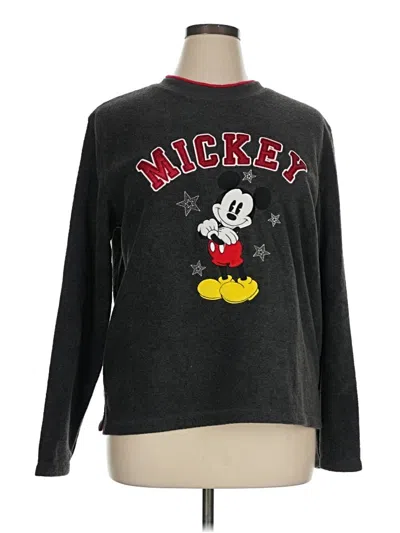 Pre-owned Disney Pullover Sweater In Gray