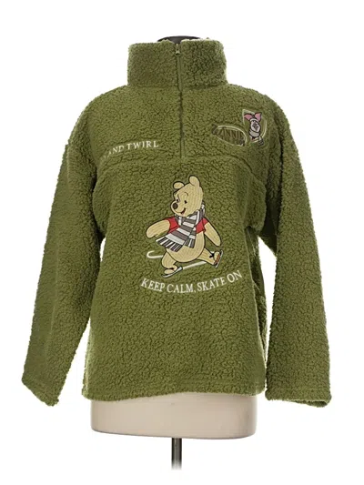 Pre-owned Disney Pullover Sweater In Green