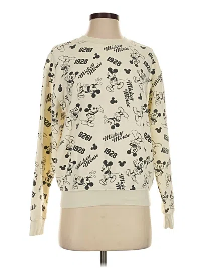 Pre-owned Disney Pullover Sweater In Ivory