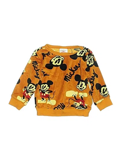 Pre-owned Disney Kids' Pullover Sweater In Orange