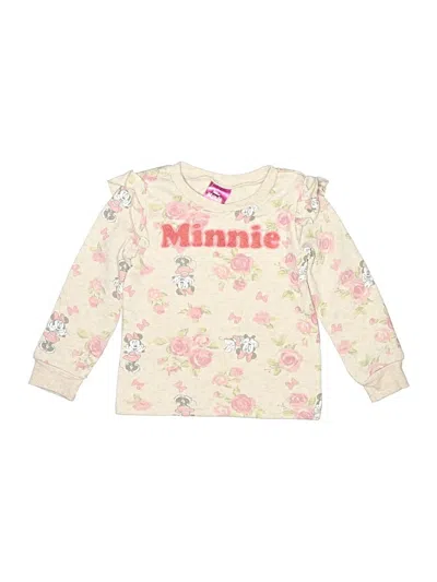 Pre-owned Disney Kids' Pullover Sweater In Pink